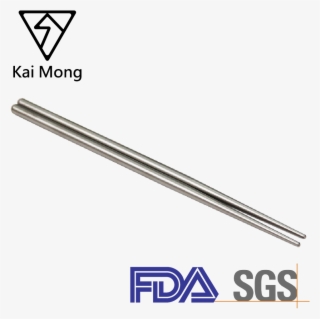 Camping Hiking Eco-friendly Square Titanium Chopsticks #8640314