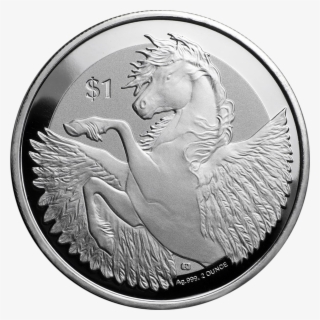 2018 British Virgin Islands Pegasus 2oz Silver Coin - Silver #8640323