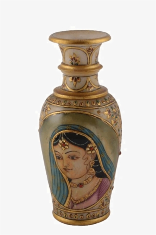 Designer Marble Flower Vase - Vase #8640632