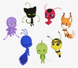 Free Png Download “almost Rainbow Colours Plagg Ruined - Miraculous Ladybug Kwami Plagg #8641089