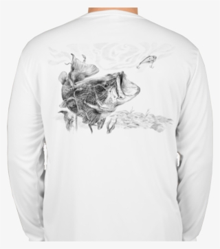 Image Of Largemouth Bass - Sweatshirt #8641546