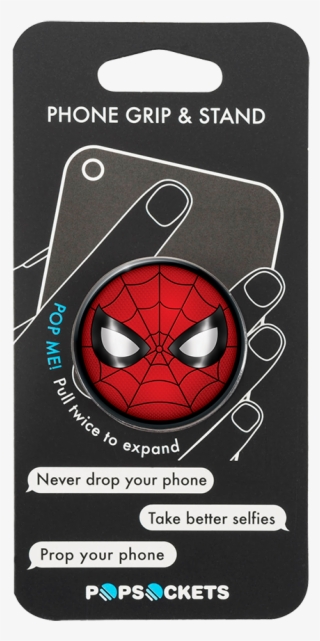 Popsocket Spiderman Mask Avengers Marvel Phone Grip - Ocean From The Air Popsocket #8641698