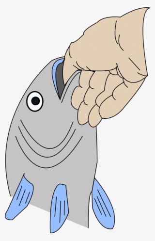 With A Largemouth Bass You Always Start By Grabbing #8642047