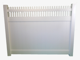 Vinyl Fence - Picket Fence #8642335