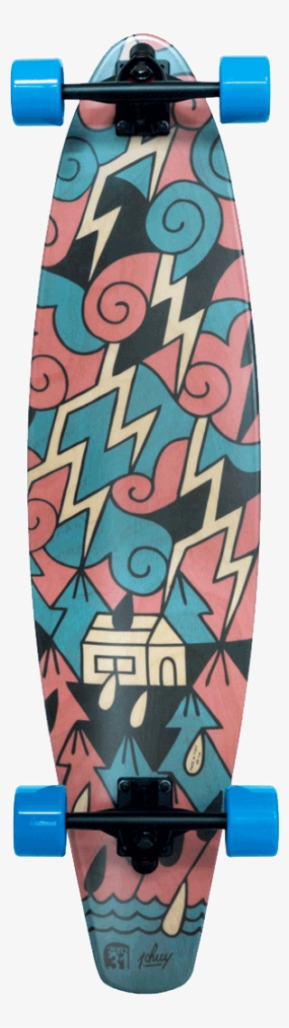 Base-tail Zero31 Tail Woody Side - Longboard #8642561