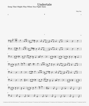 Song That Might Play When You Fight Sans - Document #8642844