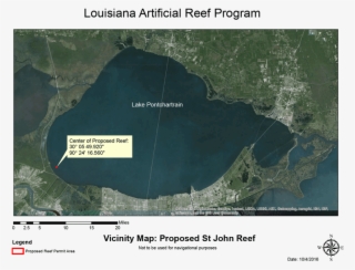 An Analysis Of Lake Pontchartrain In Louisiana - Lake St John Louisiana Map #8643672