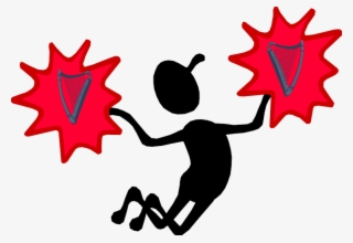 Cheerleaders Cheer Urge Yourself On To Greatness - Screenbean Clipart #8643770