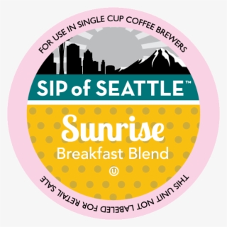 Sip Of Seattle Sunrise Breakfast Blend Coffee - Circle #8644189