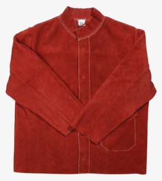 Red Leather Jacket - Suede #8644328
