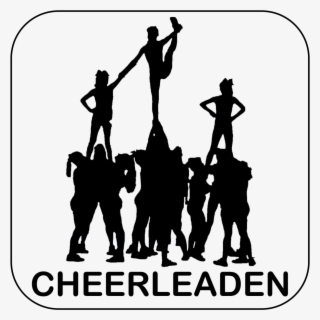 Cheerleader Silhouette PNG, Transparent Cheerleader Silhouette PNG ...