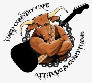 Hard Country Cafe Logo Lucky - Cartoon #8644629