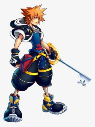 I Always Thought The Kh Clothing Was Some Of The Coolest - Kingdom Hearts Sora Render #8645943