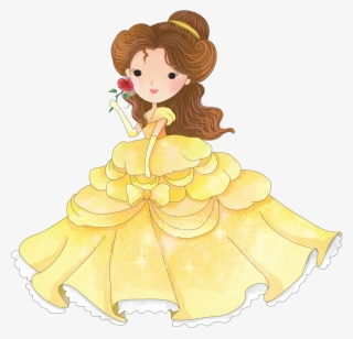 Beauty And The Beast Magnetic Bookmarks - Belle Invitations #8646064