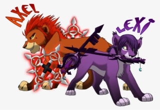 Lion Sora From Kingdom Hearts 2 Images Axel And Lexi - Kingdom Hearts Art 358 2 Days #8646264