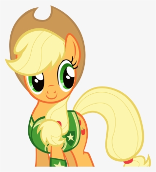 Applejack Is Vest Pony - Applejack Winter Wrap Up #8646968