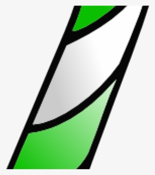 Candy Cane Clipart Small - Clipart Green Candy Cane #8647044