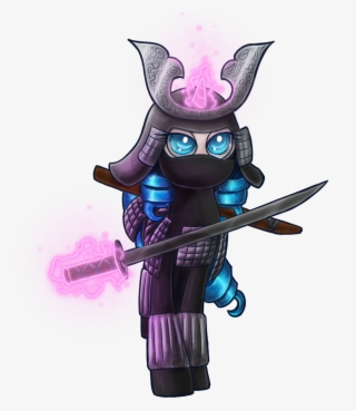 Theomegaridley, Clothes, Female, Helmet, Katana, Magic, - Cartoon #8647271