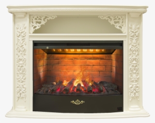 Каминокомплект Real Flame Izabella 33 Wt С Очагом 3d - 3д Электрокамин Бежевый Купить #8647431