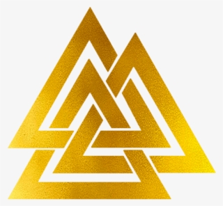 Cropped Valknut Dorécaé2 - Vikings Symbols #8648638