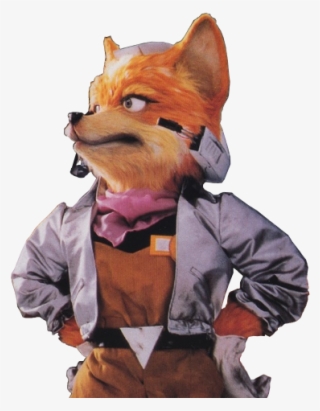 Sticker Starfox Fox Mccloud Snes Super Nintendo Pose - Art Star Fox Snes #8648860
