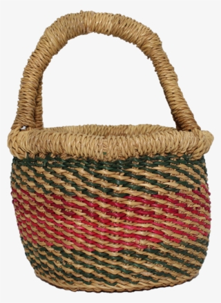 Cherry Tree Teeny Bolga Basket, Extra Small African #8649381