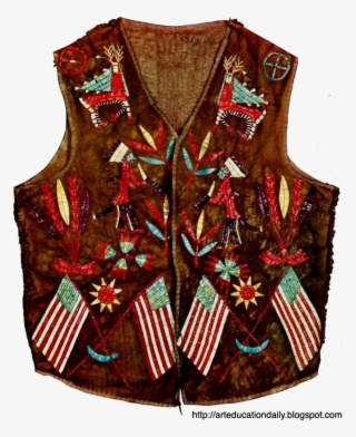 Porcupine Quill Artifacts - Sweater Vest #8649557