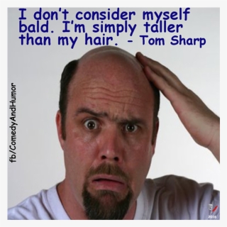 Bald Man Touching His Head - Old Men With Receding Hairline #8650585