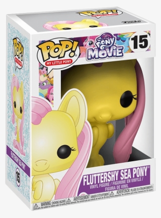 Funko Pop My Little Pony The Movie Fluttershy Sea Pony - Fluttershy My Little Pony Funko #8650669