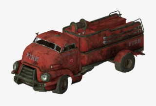 The Vault Fallout Wiki - Fallout New Vegas Fire Truck #8650995