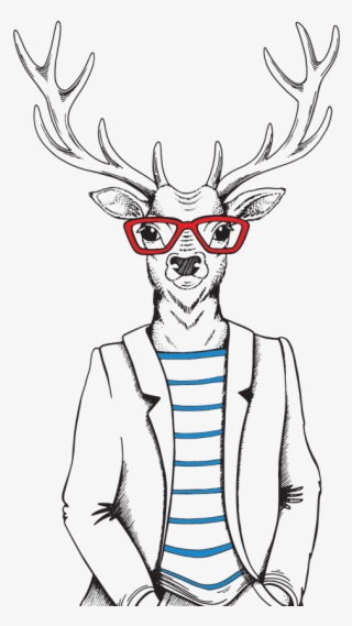 Brisbane Rooftop Bar Deer - Cartoon #8651510