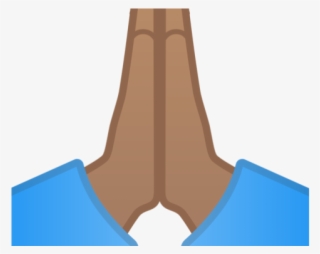 Hand Emoji Clipart Pray - Illustration #8653204