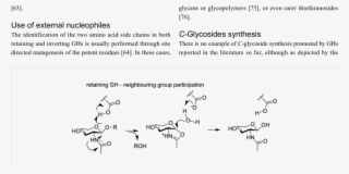 Neighbouring Group Participation Mechanism Of Retaining - Number #8654054