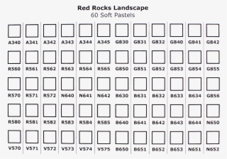 60 Red Rocks Landscape - Number #8654189