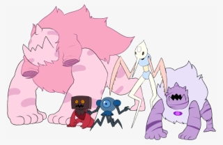 Pink White Nose Mammal Cartoon Fictional Character - Steven Universe Corrupted Rose Quartz #8654511