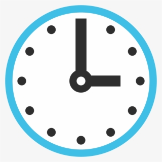 File - Emoji U1f552 - Svg - Transparent Clipart Png Clock #8656695