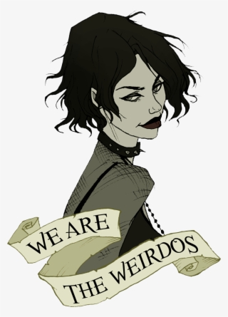 Graphic Black And White Reverse Drawing Gothic - Abigail Larson Nancy #8657167