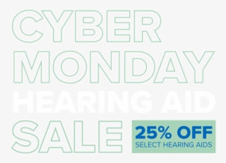 Cyber Monday Hearing Aid Sale - Poster #8657173