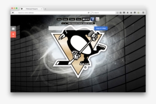 Nhl Pittsburgh Penguins New Tabby Brand Thunder, Llc - Pittsburgh Penguins Logo Edit #8658466