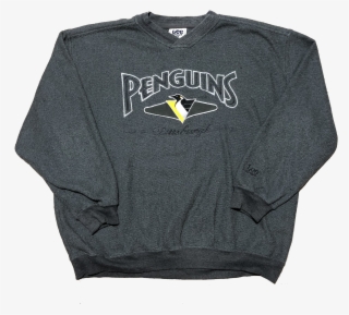 Vintage Pittsburgh Penguins Sweatshirt Charcoal Size #8658553