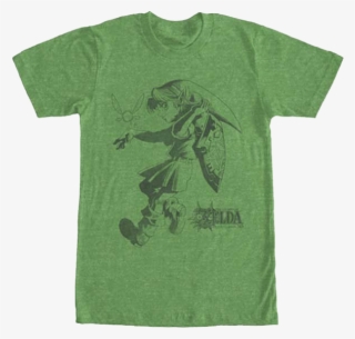 Vintage Link And Navi T Shirt - Camiseta Zelda Link #8658674