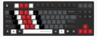 N7 By Meta Cyanide 87-key Custom Mechanical Keyboard - Computer Keyboard #8659041