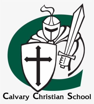 Calvary Color C W Ccs - Calvary Christian School Logo #8659683