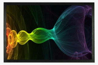 Rainbow Smoke ﻿sublimation Doormat - Color Technology #8659879