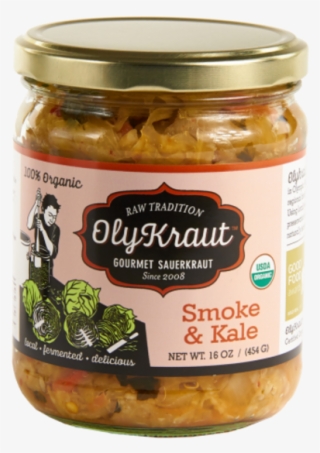 Olykraut Organic Smoke & Kale Kraut - Carrot #8660325
