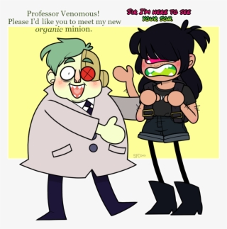Old Clipart Short Person - Ok Ko Professor Venomous Figurine #8661405