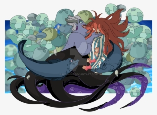 Eels Clipart Ursula - Studio Ghibli Disney Crossover #8661809