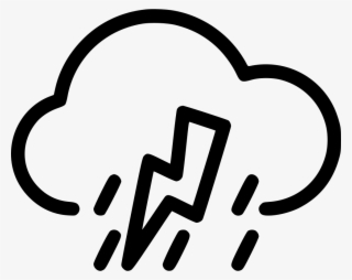 Png File Svg - Thunderstorm #8662570