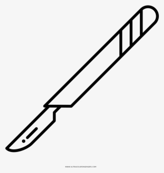 Scalpel Coloring Page - Bisturi Dibujo #8662741
