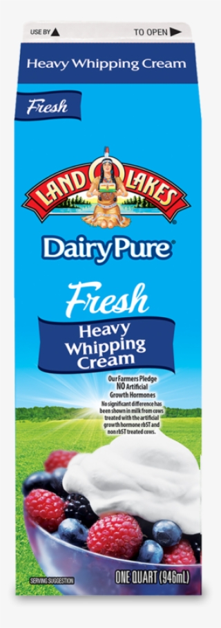 Ingredients - Land O Lakes Dairy Pure Whipping Cream #8664217
